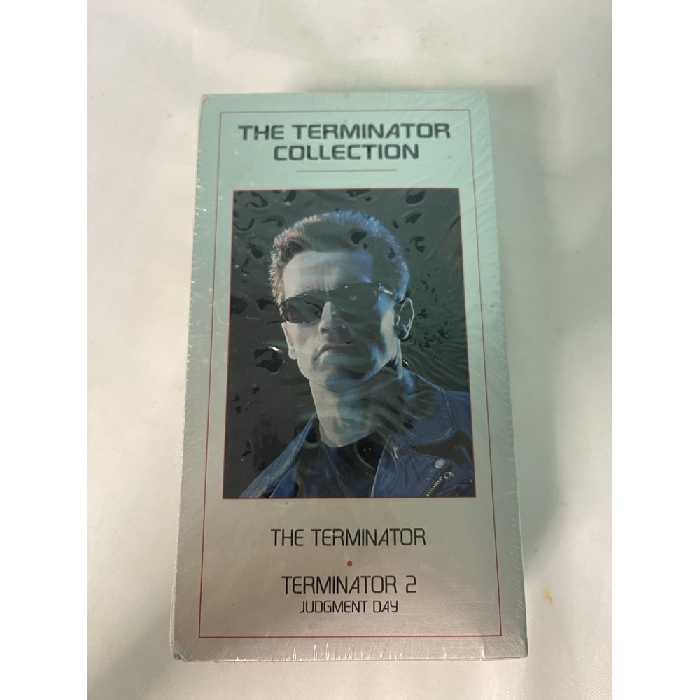The Terminator Collection (VHS, 1995, 2-Tape Set) BRAND NEW FACTORY SEALED